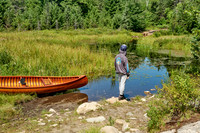 Portage to David Lake