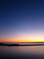 Sunset over Lake Ontario
