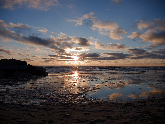 Lake Ontario in the Winter