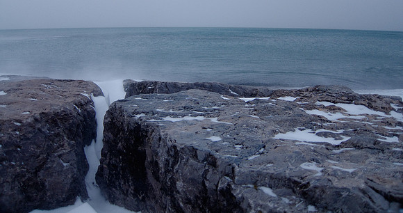 Lake Ontario in the Winter